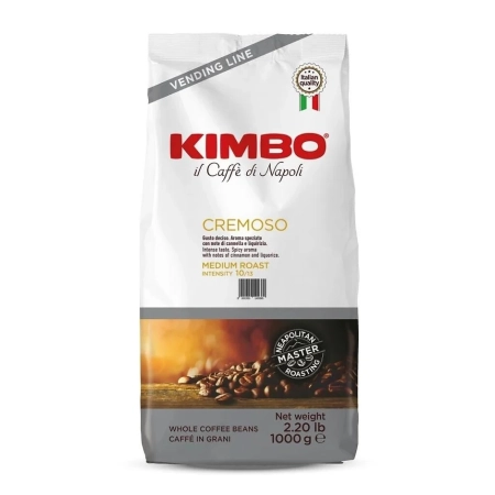 Kawa ziarnista KIMBO 1KG CREMOSO